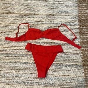 PacSun Red Bikini Set